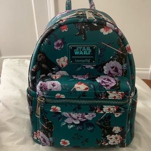 Darth Vader floral backpack